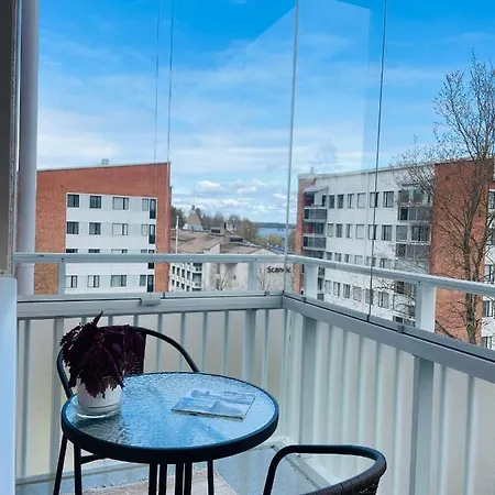 Ferienwohnung Ydinkeskusta Kaksio Saimaa Naekymillae, Ac, Wifi, Parveke Lappeenranta Exterior foto