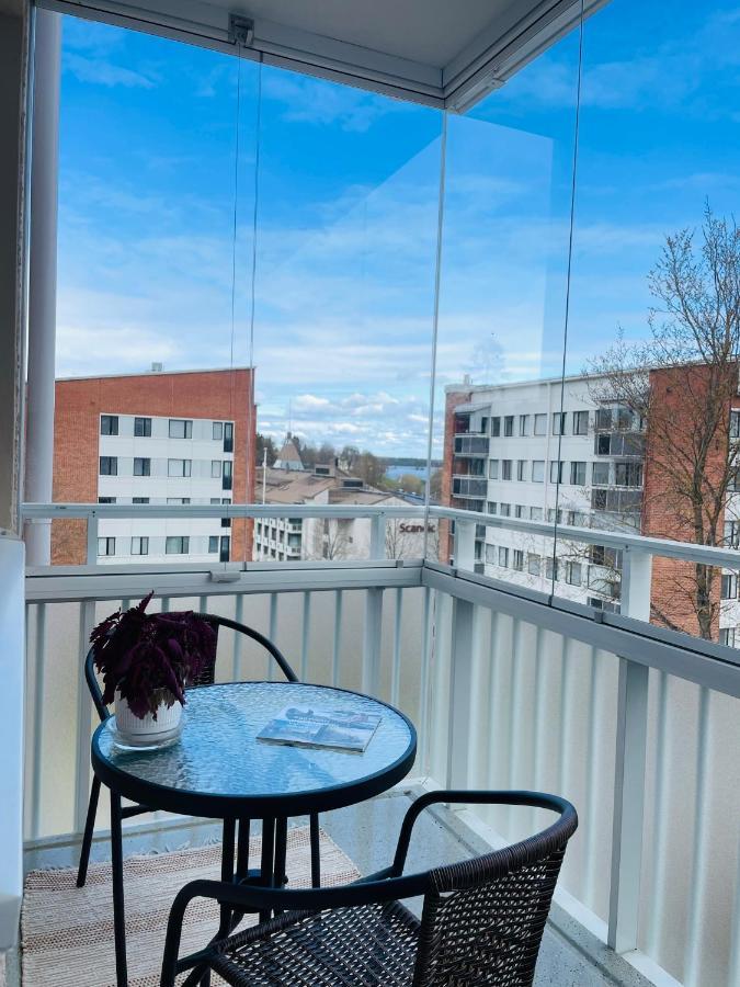 Apartment Ydinkeskusta Kaksio Saimaa Naekymillae, Ac, Wifi, Parveke Lappeenranta