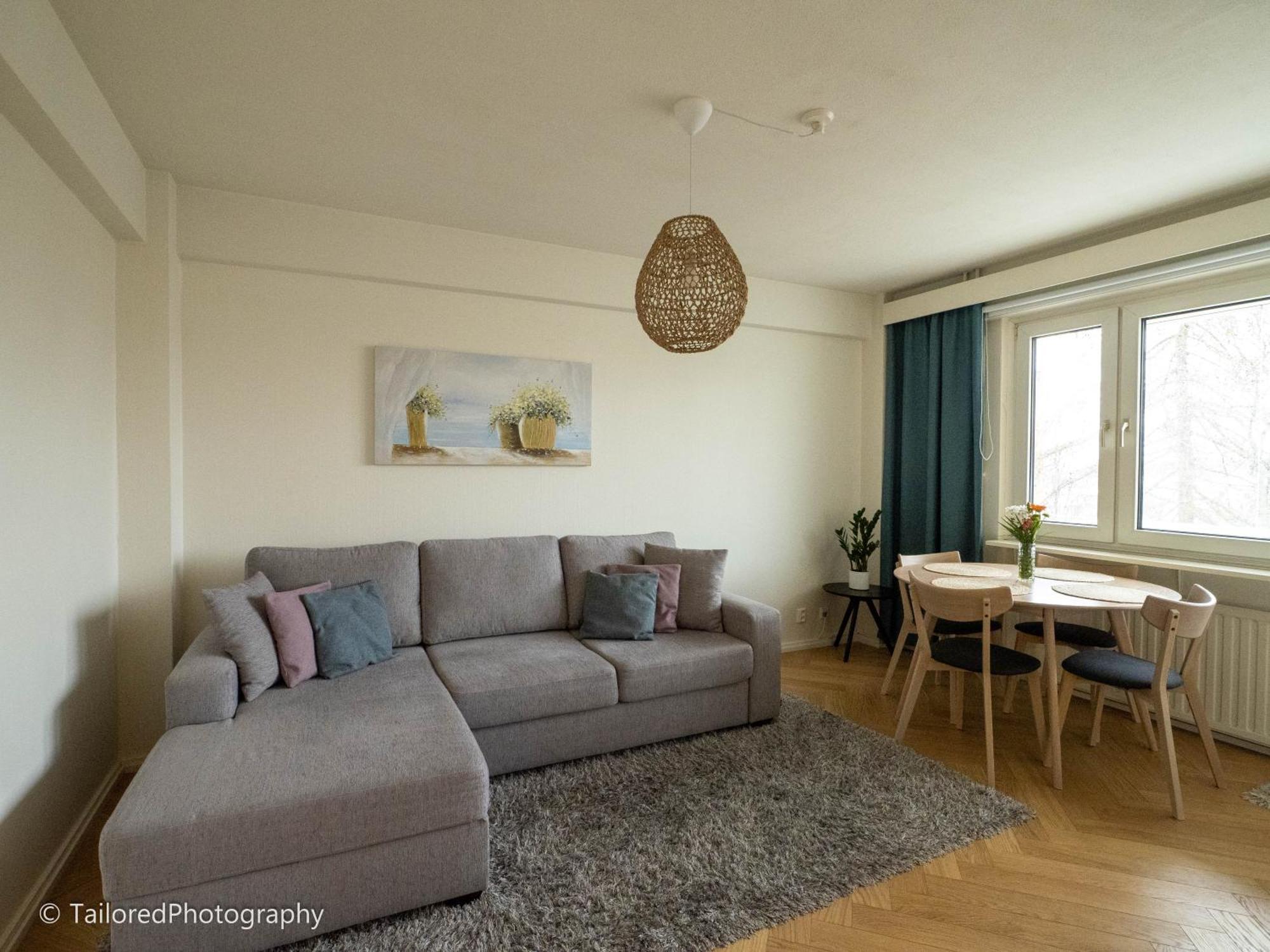 Apartment Ydinkeskusta Kaksio Saimaa Naekymillae, Ac, Wifi, Parveke Lappeenranta